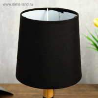 Лампа настольная 320612/1 E14 40Вт черный 16х16х35 см RISALUX Лампа настольная 320612/1 E14 40Вт черный 16х16х35 см RISALUX