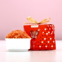 Соль для ванны ЧИСТОЕ СЧАСТЬЕ I love you, 150 г, аромат сливочного пломбира Соль для ванны ЧИСТОЕ СЧАСТЬЕ I love you, 150 г, аромат сливочного пломбира