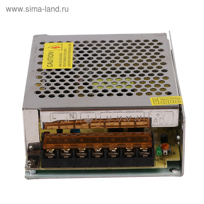 Блок питания Ecola для светодиодной ленты 12 В, 80 Вт, IP20 Блок питания Ecola для светодиодной ленты 12 В, 80 Вт, IP20