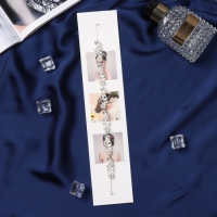 Аксессуар для волос "Джуди" цветок нежность, 26 см, серебро Аксессуар для волос "Джуди" цветок нежность, 26 см, серебро