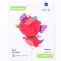 Шар фольгированный 29" &laquo;Дракон&raquo;, фигура