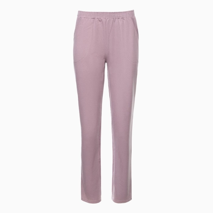 Брюки женские домашние, цвет лиловый, размер 62 Брюки женские домашние, цвет лиловый, размер 62