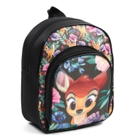 Рюкзак детский для девочки с карманом, 23&times;19&times;6 см, Бэмби