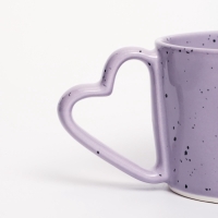 Кружка керамическая Дорого внимание &laquo;Лучшей подруге&raquo;, 280 мл, фиолетовая