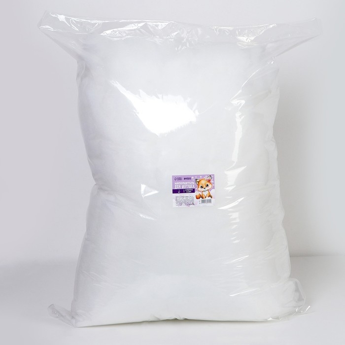 Наполнитель для игрушек &laquo;Суперпух&raquo; наполнитель первичка, 1 сорт, 1 кг