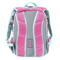 Рюкзак каркасный 39 х 29 х 17 см, серый/бирюзовый ACR22-179-11 Рюкзак каркасный 39 х 29 х 17 см, серый/бирюзовый ACR22-179-11