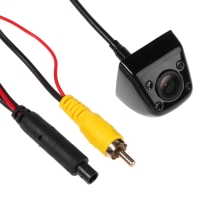 Камера заднего вида, IP68, обзор 130&deg;, 0.3 Мп, провод 6 м, черный