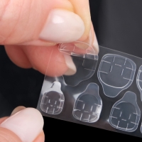 Накладные ногти «Розовое настроение», 12 шт, с клеевыми пластинами, форма балерина, разноцветные Накладные ногти «Розовое настроение», 12 шт, с клеевыми пластинами, форма балерина, разноцветные