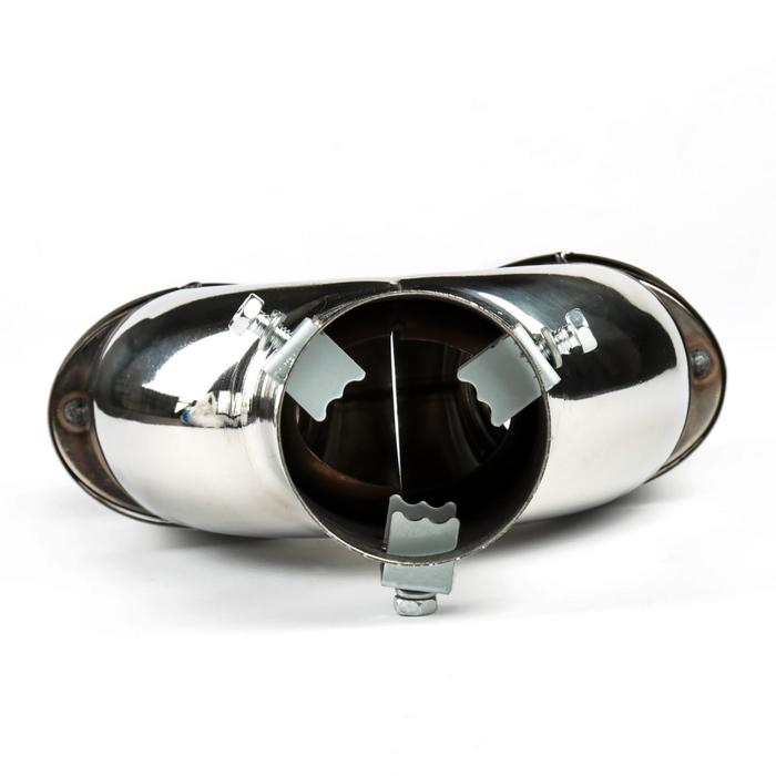 Насадка на глушитель, 200×190×65 мм, посадочный d 60 мм Насадка на глушитель, 200×190×65 мм, посадочный d 60 мм