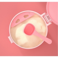 Контейнер для детского питания Мишка 1, 250 мл, цвет розовый