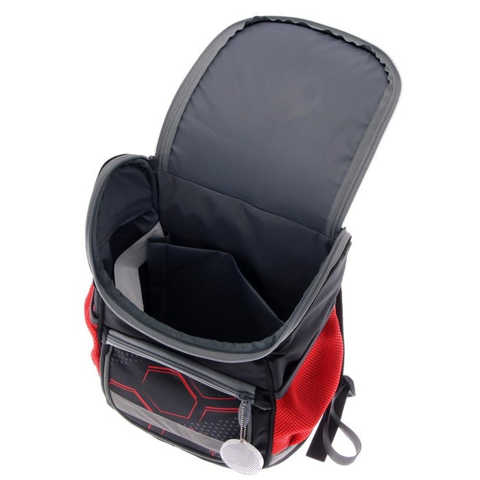 Ранец школьный Стандарт, 36 х 26 х 16 см, + мешок для обуви 40 х 32 см, Сalligrata П "Футбол"