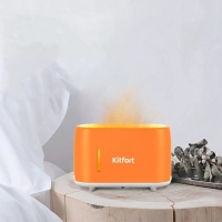 Увлажнитель воздуха Kitfort КТ-2887-2, ультразвуковой, 15.6 Вт, 0.24 л, оранжево-белый Увлажнитель воздуха Kitfort КТ-2887-2, ультразвуковой, 15.6 Вт, 0.24 л, оранжево-белый