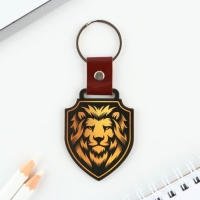 Брелок для ключей деревянный &laquo;Лев&raquo;, 7 х 4,2 см