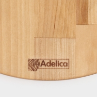 Подарочный набор деревянной посуды Adelica «Фортуна», менажница на ножках с соусницей, d=30 см, 70 мл, берёза Подарочный набор деревянной посуды Adelica «Фортуна», менажница на ножках с соусницей, d=30 см, 70 мл, берёза