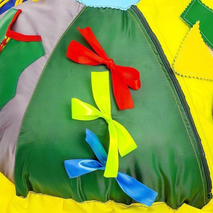 Мягкий модуль «Черепашка» дидактический, МИКС Мягкий модуль «Черепашка» дидактический, МИКС