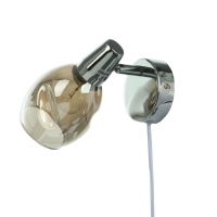 Спот "Аиша" 1хЕ14 40Вт хром 16х9х16 см