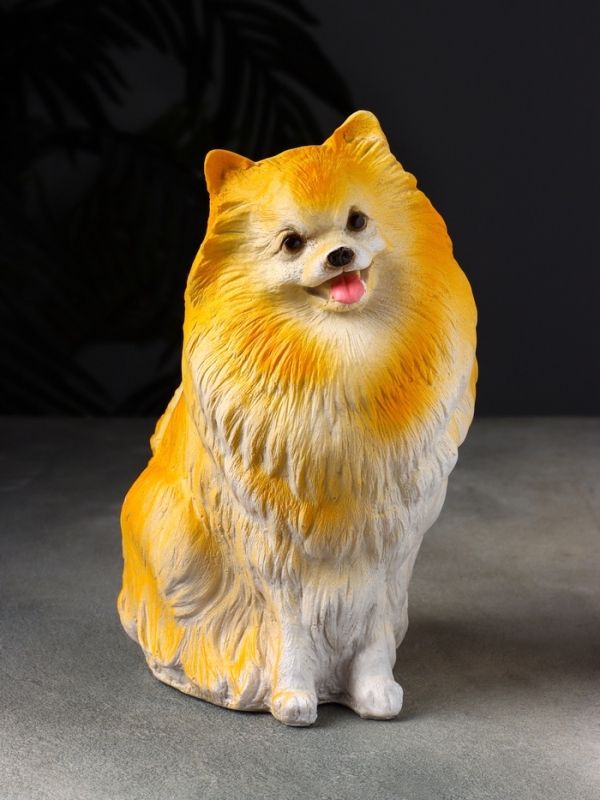 Фигура "Щенок Шпиц" 23х10х15 см