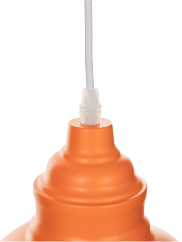 Светильник Paul 1х40Вт Е27 пр-1м неон оранжевый 20х20х17,5см