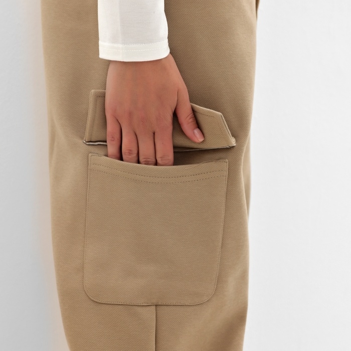 Брюки женские MIST размер L, бежевый Брюки женские MIST размер L, бежевый