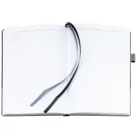 Ежедневник Horizon, недатированный, серый с черным