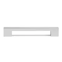 Ручка-скоба CAPPIO PK110, м/о 128 мм, пластик, цвет матовый хром