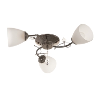 Люстра "Том" 3х40Вт Е27 черный хром 56х56х26см Люстра "Том" 3х40Вт Е27 черный хром 56х56х26см