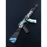 Набор сувенирное оружие &laquo;Геометрия&raquo;, автомат, пистолет, нож охотничий, 3 шт