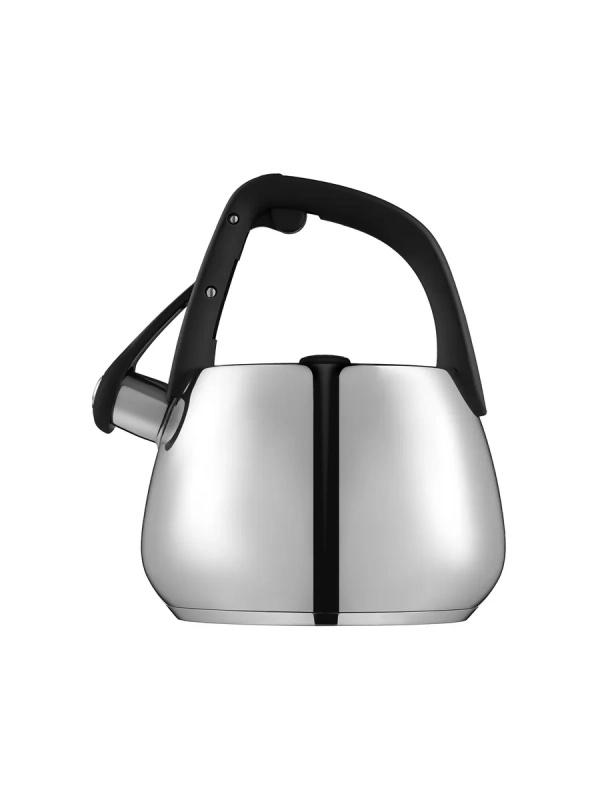 Чайник со свистком 2,5 л Mela-2,5L Серый нерж. стал