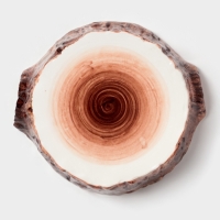 Блюдо для подачи Magistro "Wood" 20,5см 20,5х18,7х5,5 см