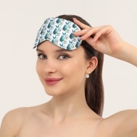 Маска для сна &laquo;Авокадо&raquo;, 19,5 &times; 8,5 см, резинка одинарная, рисунок МИКС