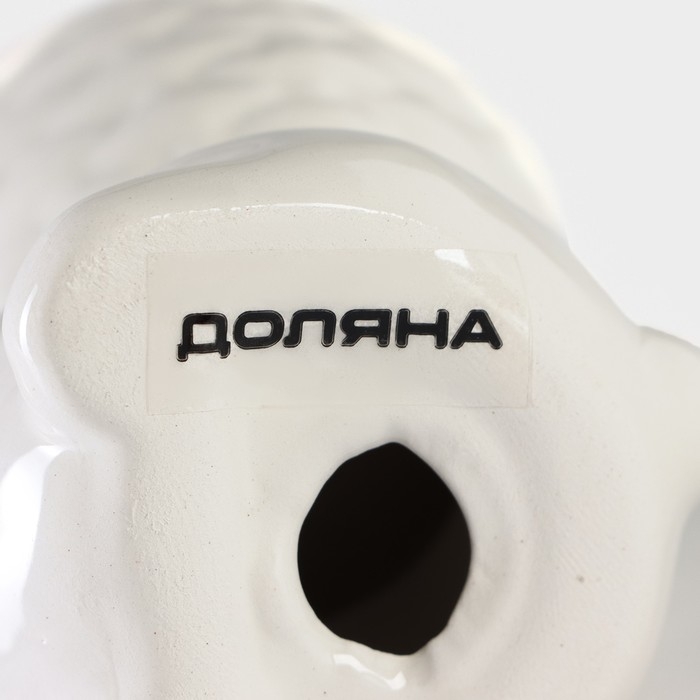 Подставка для яйца Доляна &laquo;Зайка&raquo;, 8&times;5,5&times;7,5 см, цвет розовый