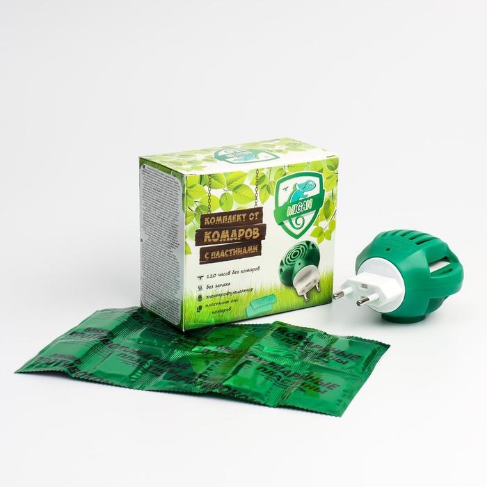 Комплект Комплект "Migan", от комаров, фумигатор+пластины