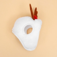 Новый год. Шапка для животных "Рожки", размер S(ОМ 15 см, длина 15 см)