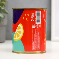 Подарочные носки в банке &laquo;Надевать в случае плохого настроения&raquo;, (внутри носки женские, цвет белый)