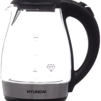 Чайник HYK-G2030 1.7л. 2200Вт черный
