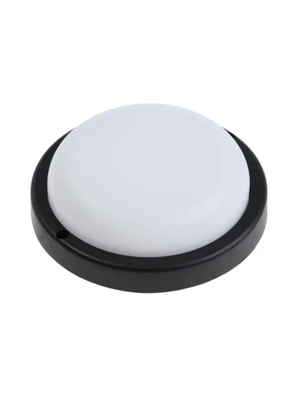 Светильник светодиодный Включай герметичный, 14 Вт, 1190 Лм, IP65, 6500К, круг, черный