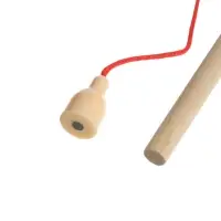 Детская деревянная пирамидка сортер с удочкой