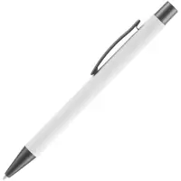 Ручка шариковая Atento Soft Touch, белая