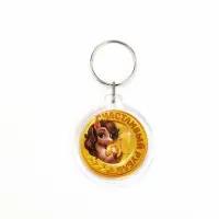 Брелок из пластика &laquo;Новогодний&raquo;, 6 шт., 5&times;4 см, МИКС