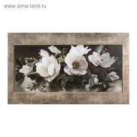 Картина на холсте "Цветочная композиция" 60*100 см