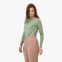 Лонгслив женский MINAKU: Basic line цвет оливковый, р-р 48 Лонгслив женский MINAKU: Basic line цвет оливковый, р-р 48