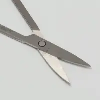 Ножницы маникюрные, загнутые, широкие, 9 см