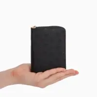 Кошелек жен 07-01-01 Июнь2526, 13*2*9 см, 2 отд+отд/молн, д/карт,черный