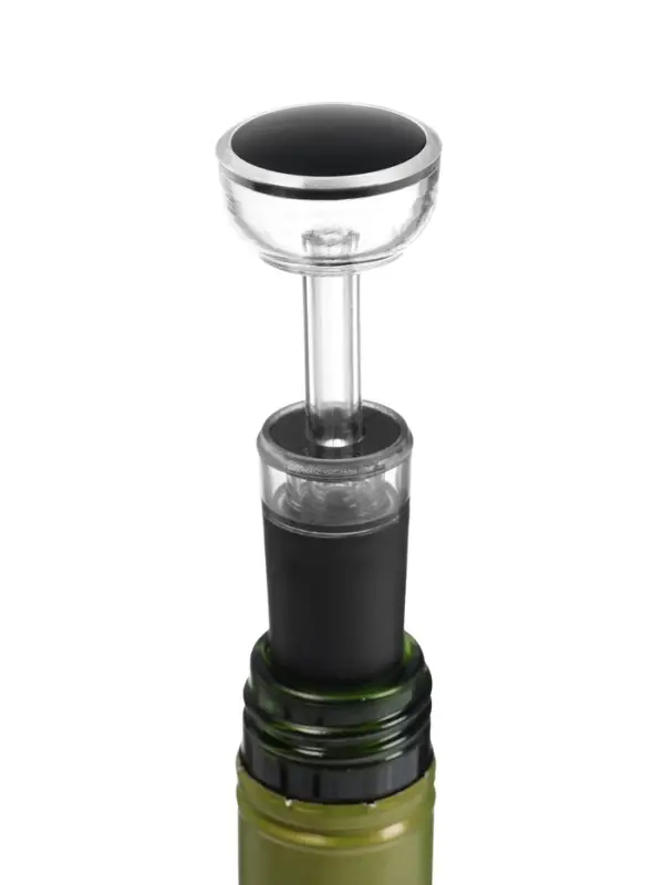 Набор сомелье электрический LSH-04, пробка, аэратор, штопор, от батареек, пластик