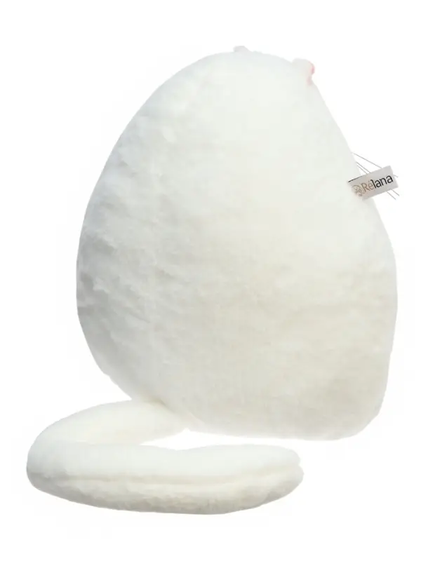 Мягкая игрушка "Котик", белый, 28 см