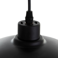 Светильник ЭкономСвет "Артена" 3x40Вт E27 черный 38х26х15-78 см.