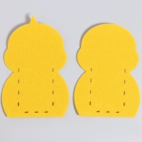 Набор для создания пасхальной корзинки из фетра &laquo;Цыпленок&raquo;