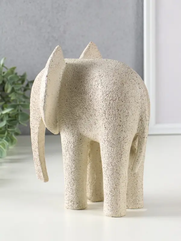 Сувенир полистоун " Песочный слон" 17,5х19х23,5 см