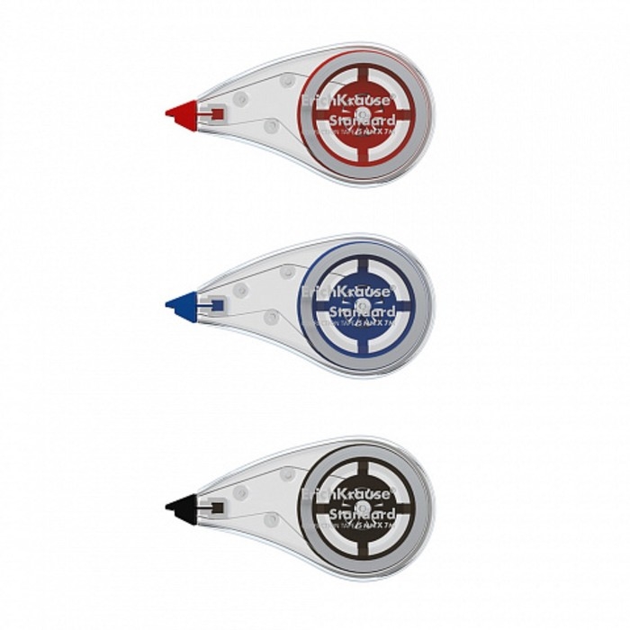 Корректирующая лента 5 мм х 7 м, ErichKrause Standard, в пакете, европодвес, микс