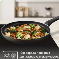 Сковорода Easy Plus 04237128, 28 см с титановым покрытием